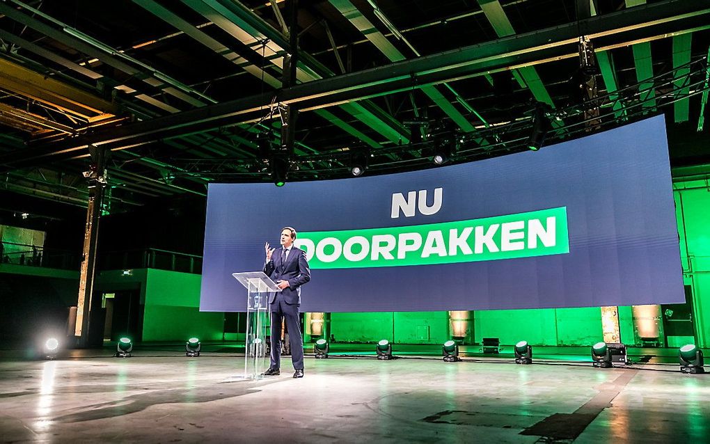 De start van de verkiezingscampagne van het CDA in januari. beeld ANP, Rob Engelaar