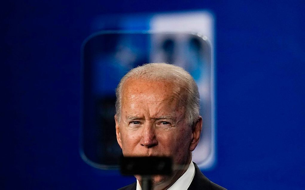 Biden. beeld EPA, Francisco Seco