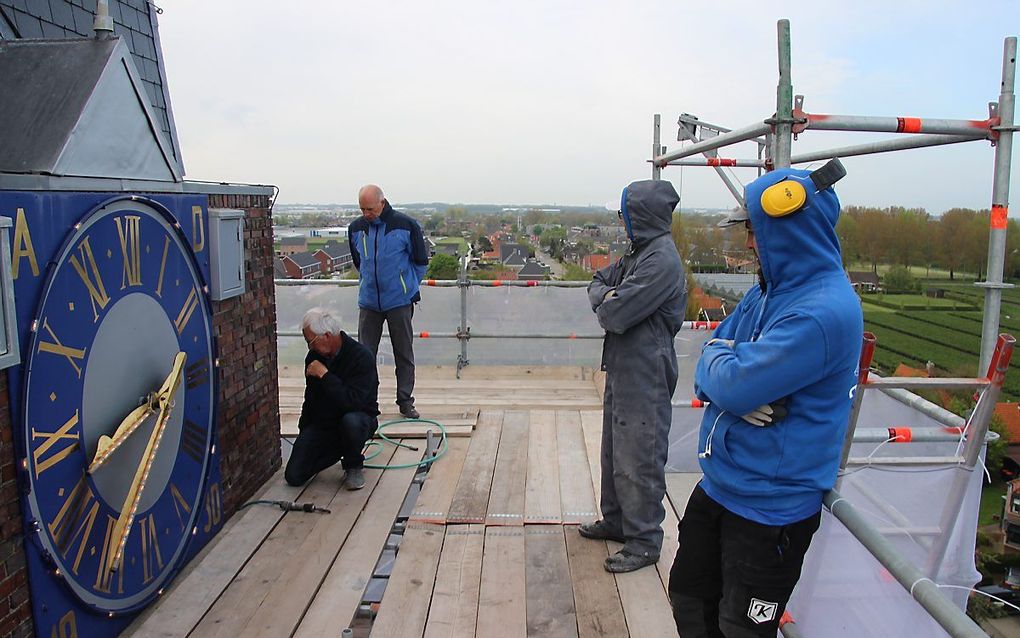 beeld gereformeerde kerk Andijk