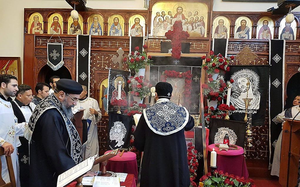 beeld Koptisch Orthodoxe Kerk Utrecht