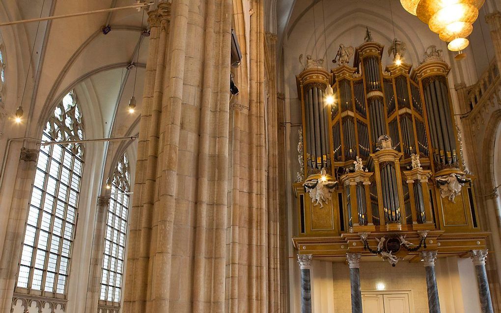 Het orgel in de Eusebiuskerk in Arnhem. beeld RD, Anton Dommerholt