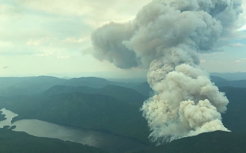 beeld AFP, BC Wildfire Service