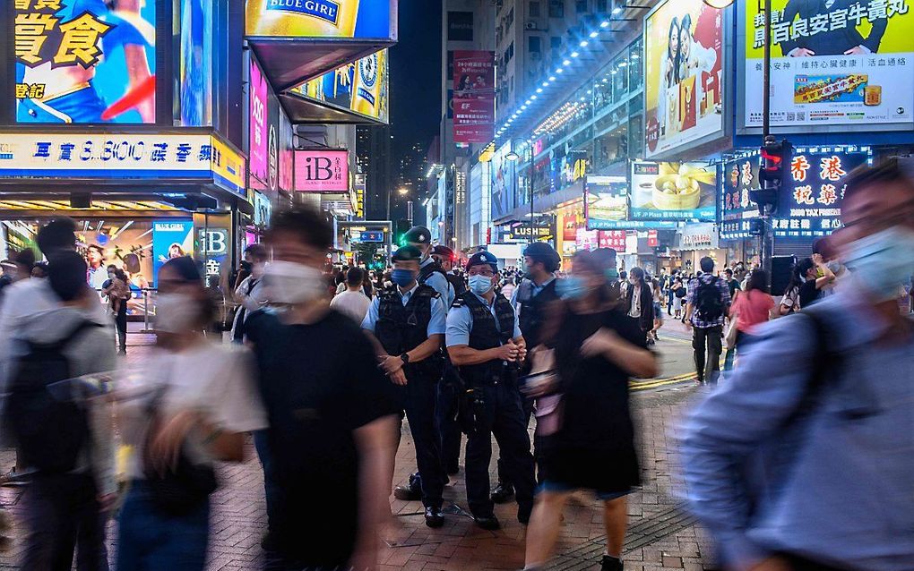 Hongkong. beeld AFP, Anthony Wallace