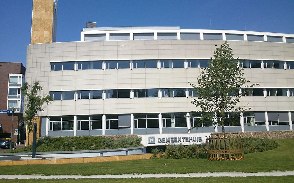 Het gemeentehuis van Veenendaal. beeld gemeente Veenendaal