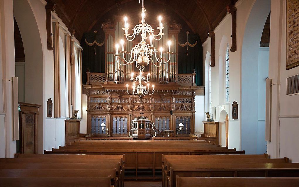 Interieur van de Dorpskerk in Nieuwer Ter Aa. beeld RD, Henk Visscher