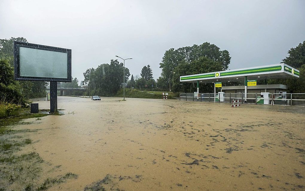 Snelweg A79 ter hoogte van Heerlen. beeld ANP MARCEL VAN HOORN