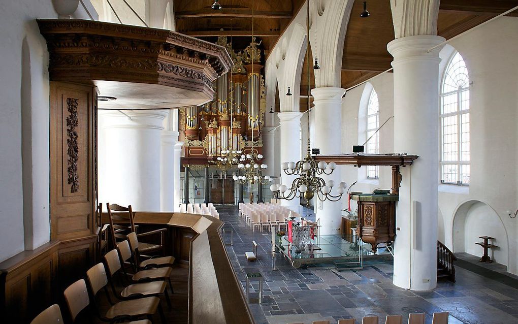 De Jacobijnerkerk in Leeuwarden. beeld Sjaak Verboom