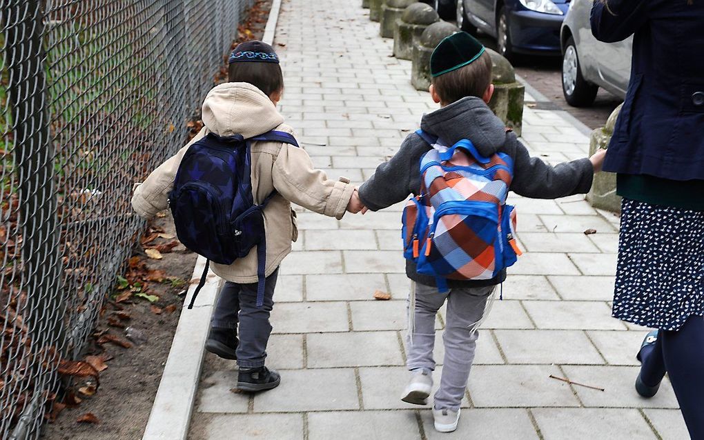 Leerlingen van het Cheider. De foto is niet gerelateerd aan de inhoud van het artikel. beeld ANP, Evert Elzinga