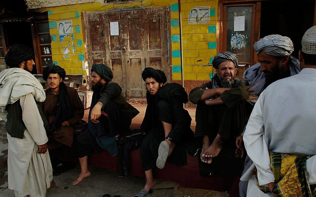 Straatbeeld in Kandahar. beeld Jeroen Oerlemans