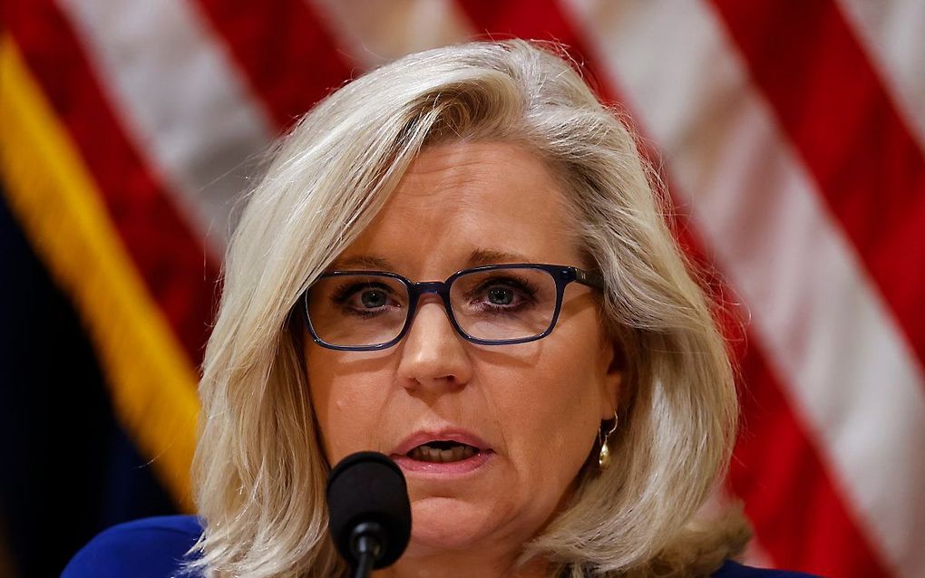 Liz Cheney. beeld EPA, Jim Bourg