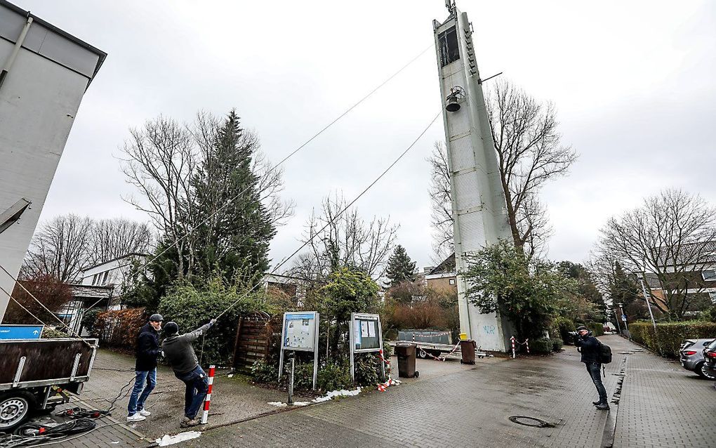 Een kerk in Düsseldorf. beeld Hans-Juergen Bauer