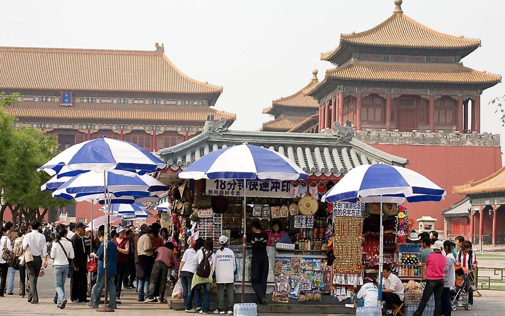 China - het beroemde Plein van de Hemelse Vrede. beeld ANP, Ruud Taal