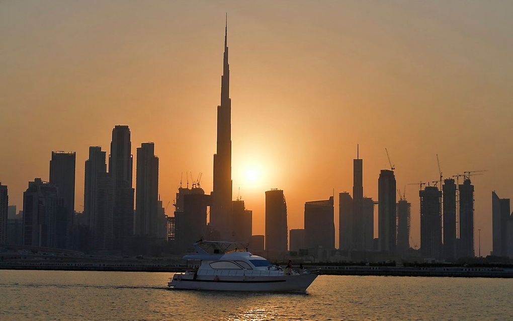 Kust bij Dubai. beeld AFP, Karim Sahib