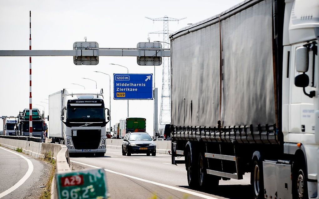 Haringvlietbrug. beeld ANP, SEM VAN DER WAL