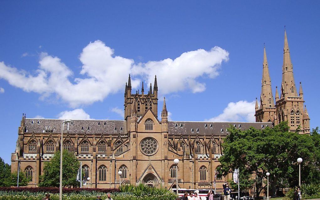 Kathedraal in Sydney, Australia. beeld Wikimedia