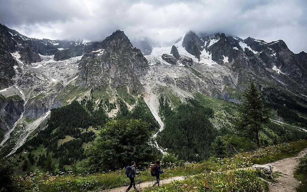 De Italiaanse Alpen. beeld AFP, Marco Bertello