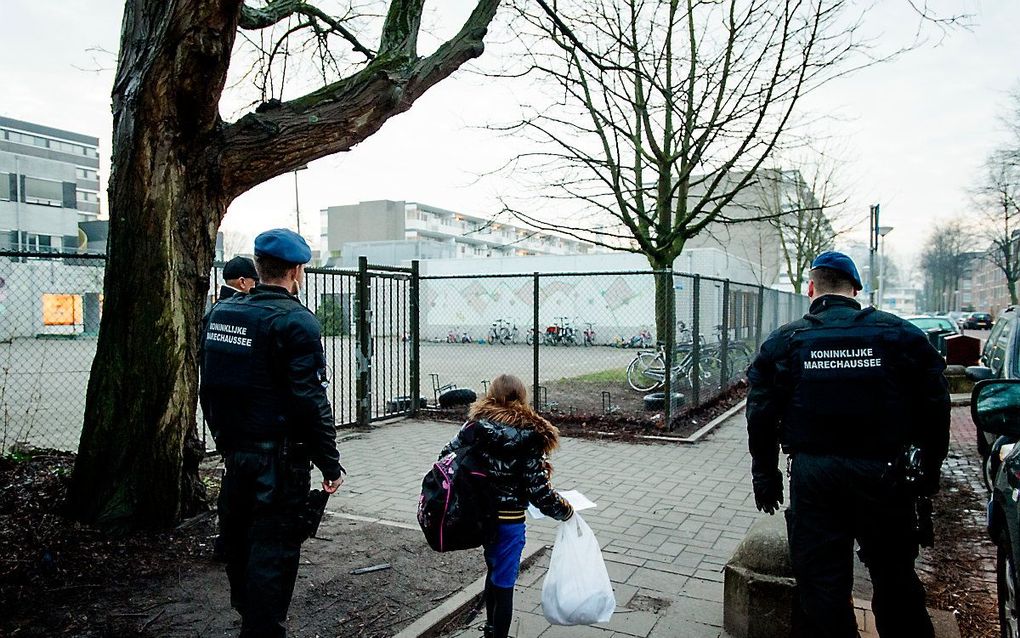 De joodse school Cheider in Amsterdam. beeld ANP, Robin van Lonkhuijsen