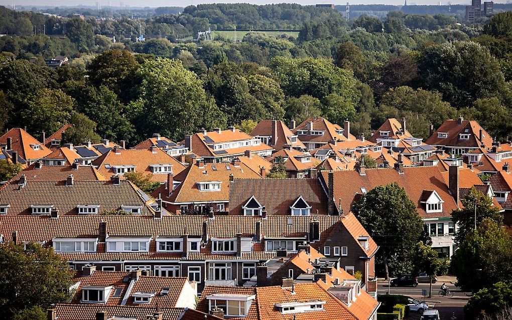 Een woonwijk in Voorburg. beeld ANP, Ramon van Flymen