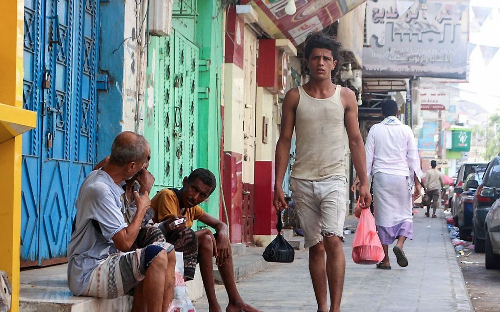 Markt in Aden, Jemen. beeld AFP, Saleh al-Obeidi