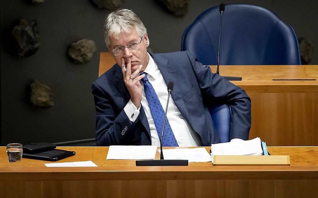 Demissionair minister Arie Slob. beeld ANP, Koen van Weel