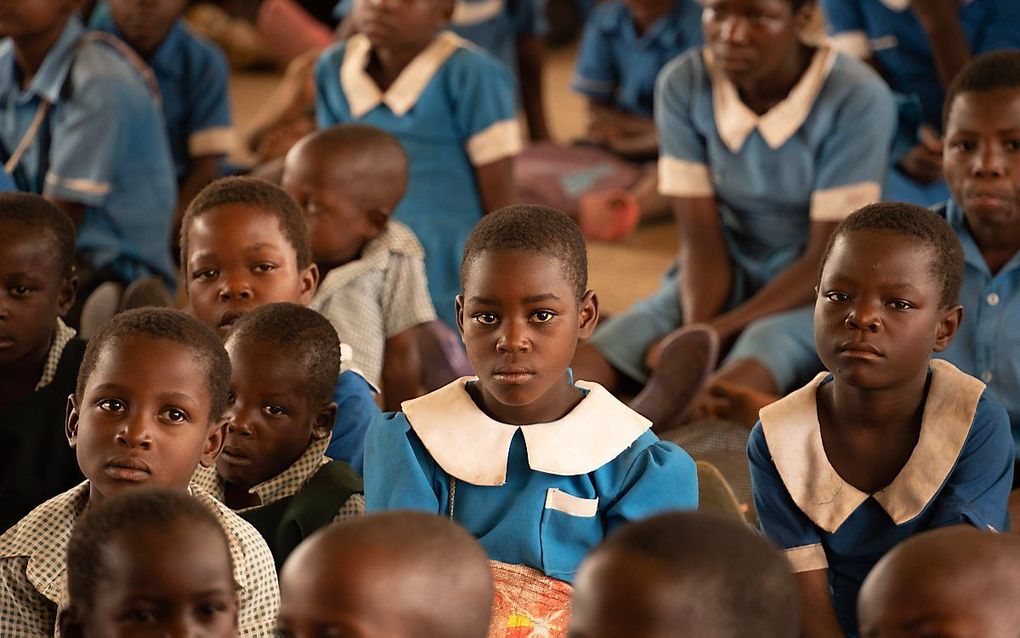 Kinderen in Malawi. beeld Cornelis Bosch