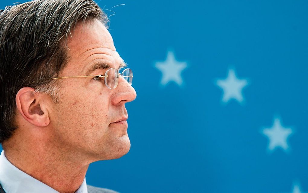 Premier Rutte. beeld ANP, Jonas Roosens