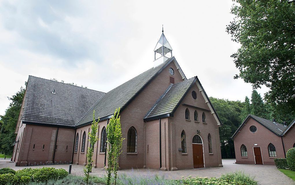 Kerkgebouw van de gereformeerde gemeente in Nederland van De Beek-Uddel. beeld RD, Anton Dommerholt