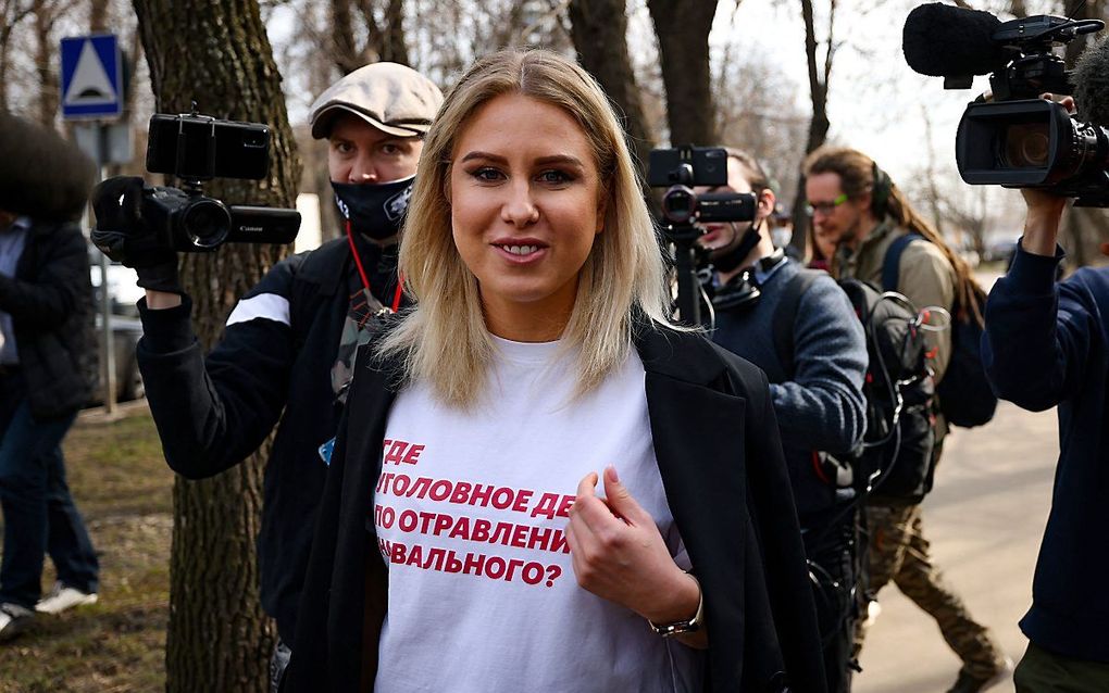 Advocate Ljoebov Sobol. beeld AFP, Dimitar Dilkoff