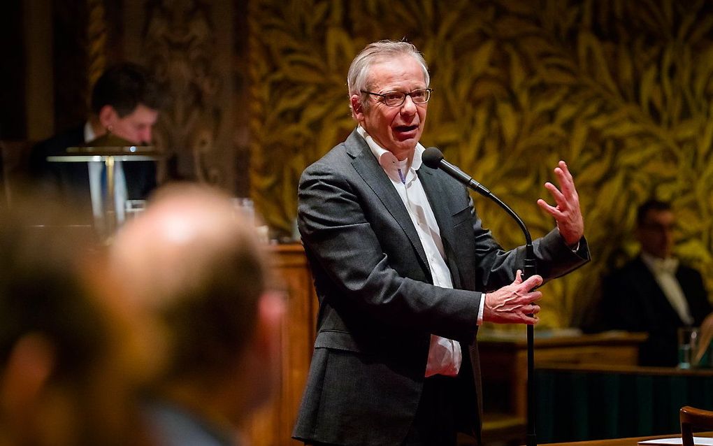 Oud-Defensieminister Frank de Grave (VVD) in 2018. beeld ANP, Bart Maat