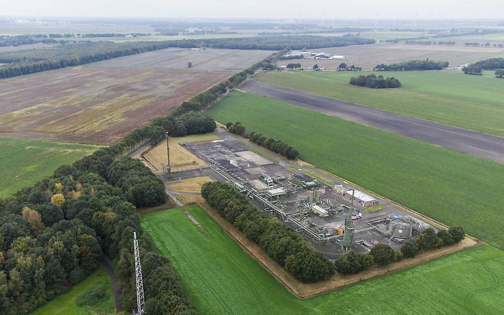 Locatie van de Nederlandse Aardoliemaatschappij in Oude-Pekela. beeld ANP, Vincent Jannink