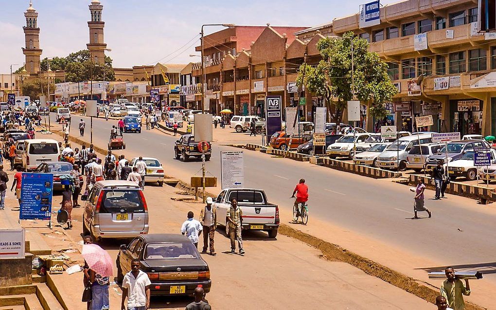 Straatbeeld in Lilongwe, Malawi. beeld ajambule.com