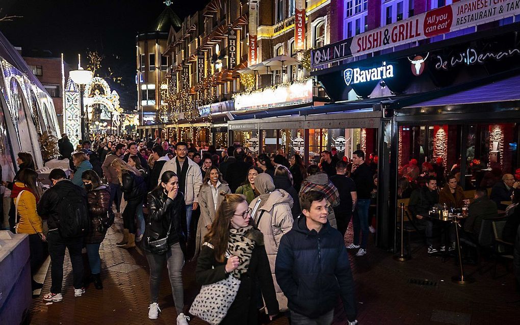 Eindhoven, vrijdagavond. beeld ANP, Rob Engelaar