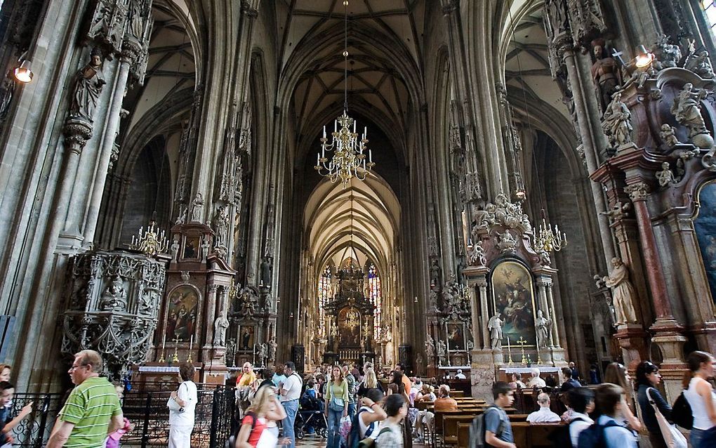 De rooms-katholieke Stephansdom in Wenen. beeld ANP, Lex van Lieshout