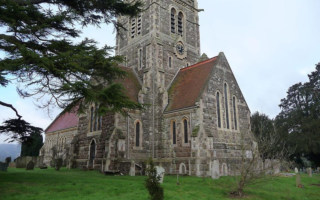 St Giles Church, Shipbourne, Kent. beeld Wikimedia Commons