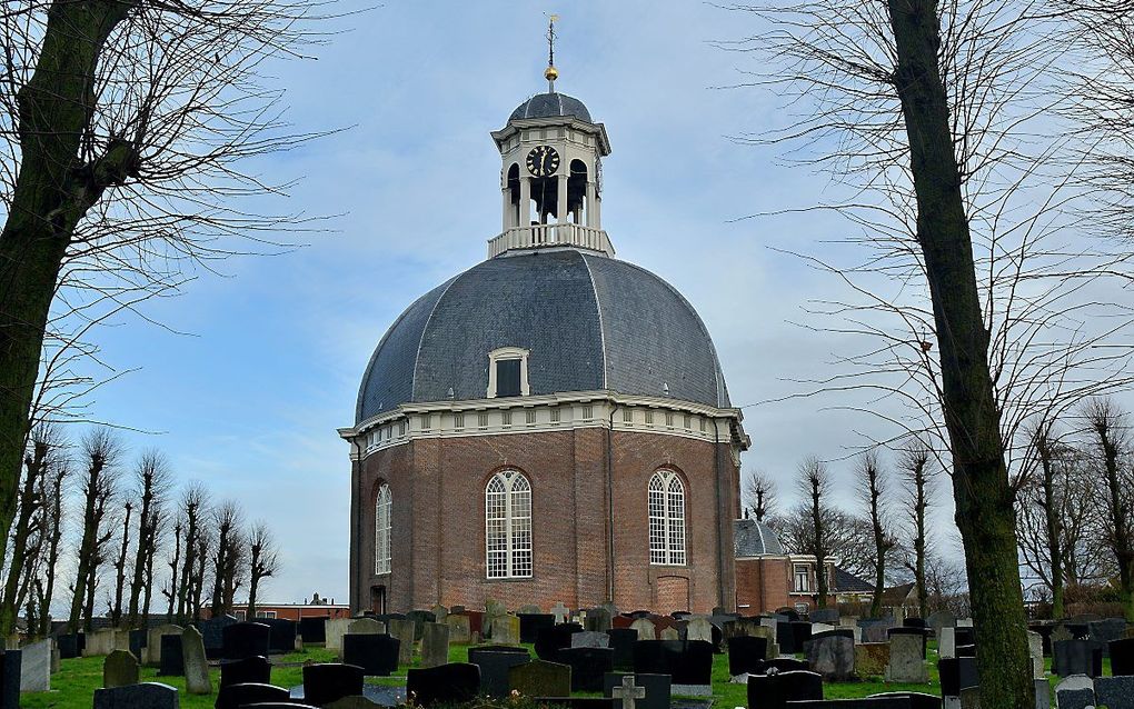 De Koepelkerk in Berlikum. beeld Wikimedia