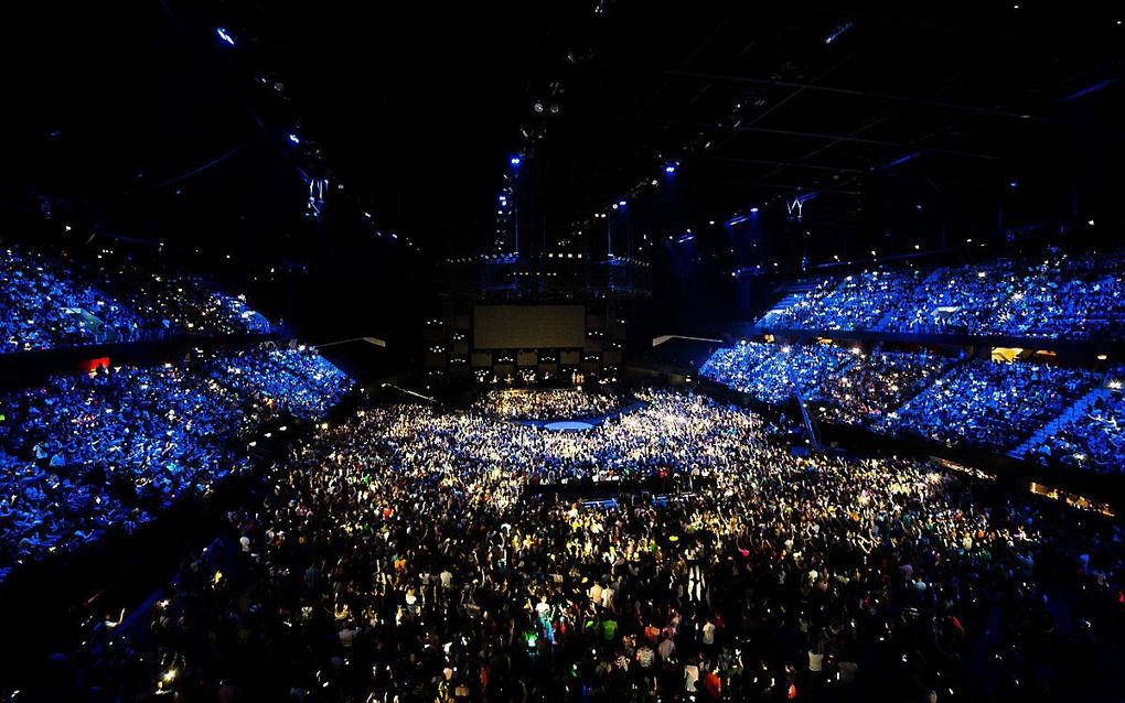 EO-Jongerendag 2019, in Rotterdam-Ahoy. beeld ANP, Jeroen Jumelet