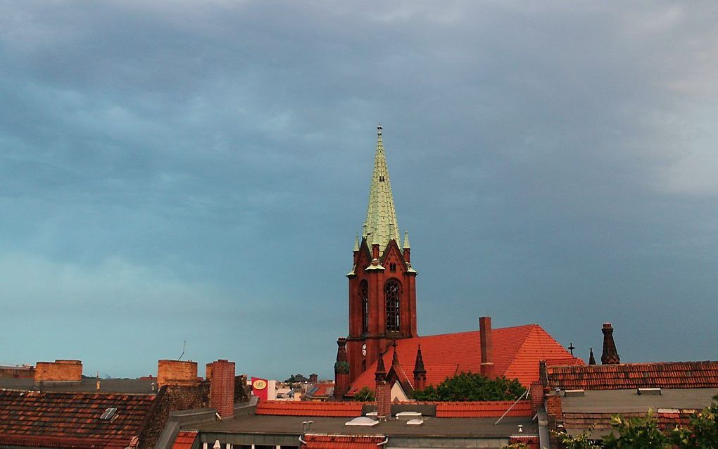 Gethsemanekerk te Berlijn. beeld Wikipedia