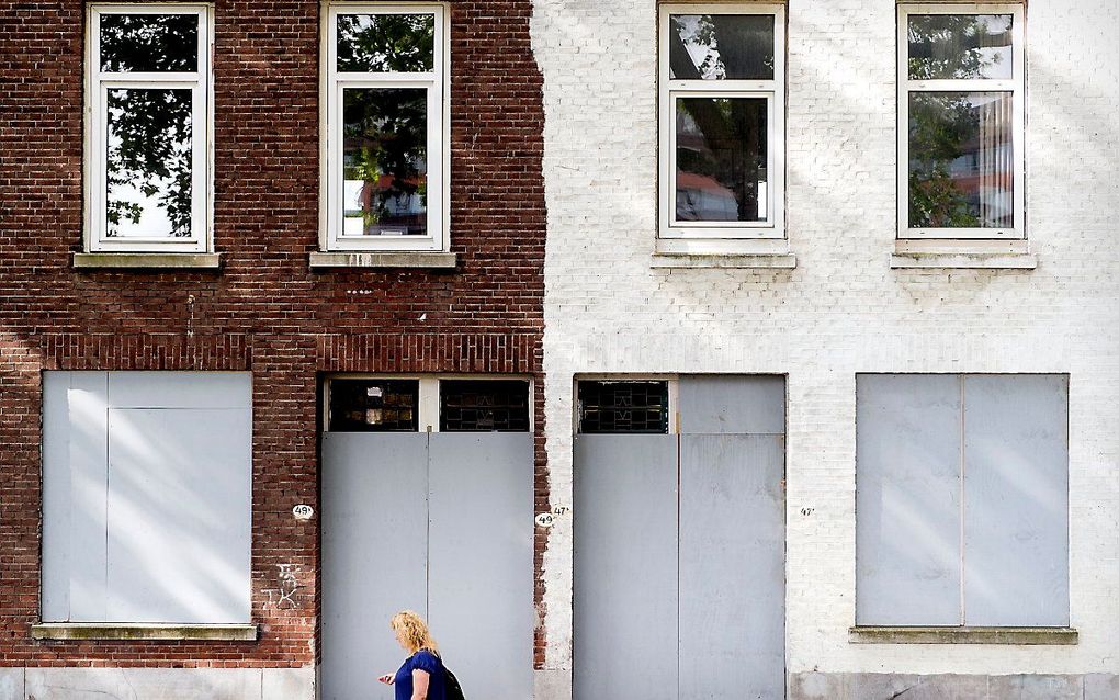 Leegstaande woningen. beeld ANP, Koen van Weel