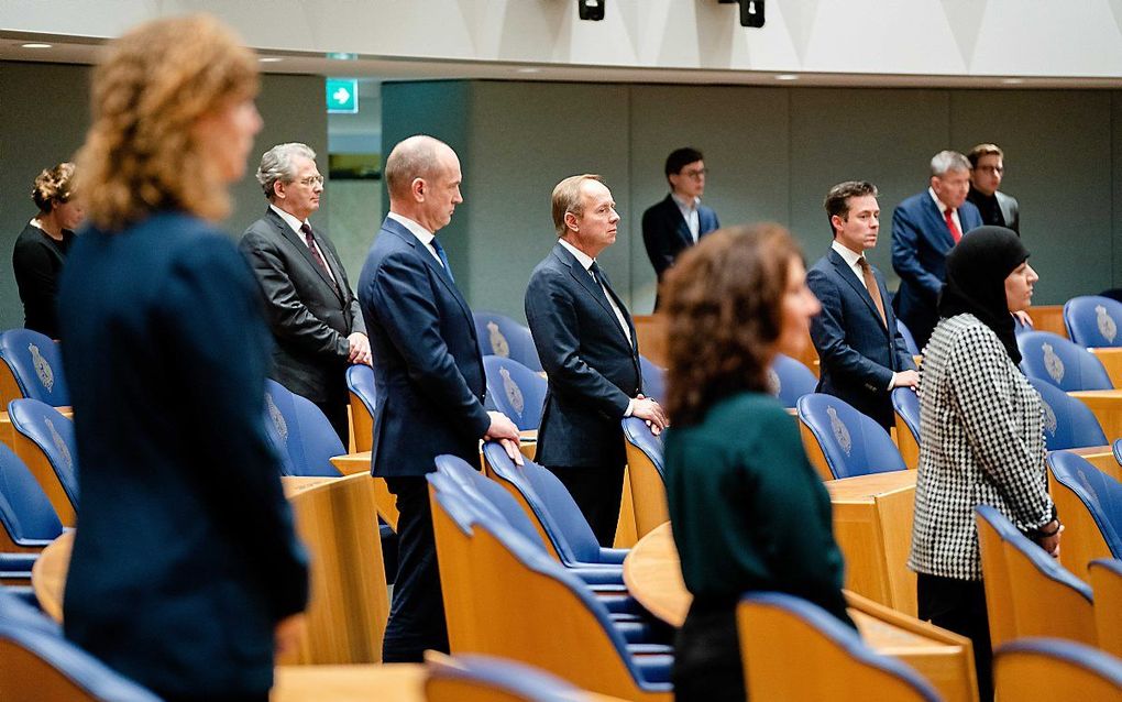 Herdenking Van der Vlies, beeld ANP, Bart Maat