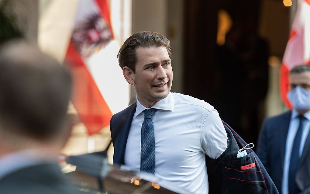 Sebastian Kurz. beeld EPA, Allessandro della Valle