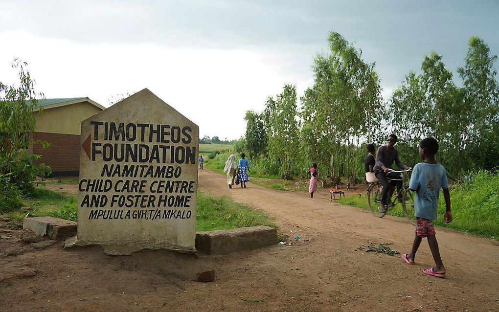 Kindzorgcentrum van Timotheos in Malawi. Beeld Cornelis Bosch