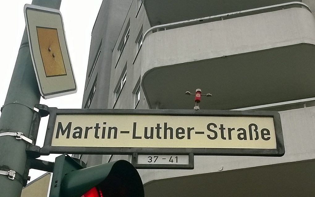 De Martin-Luther-Strasse. beeld Wikimedia / Fridolin Freudenfett