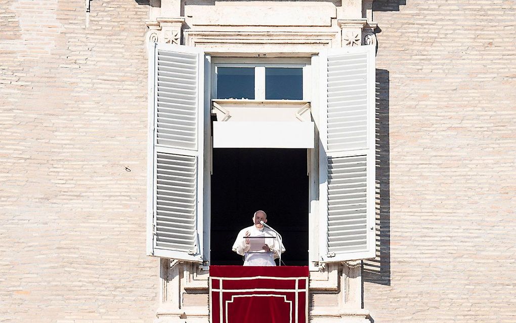 Nieuwjaarstoespraak van de paus. beeld AFP, Tiziana FABI