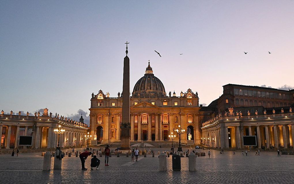 Sinte Pieterskerk in Rome. beeld AFP, Andreas Solaro