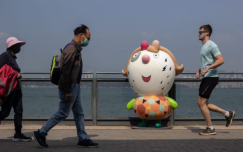 Hongkong. beeld EPA, Jerome Favre