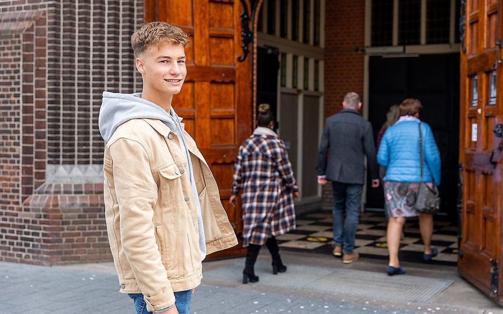 Kerkgangers waarderen de digitale diensten wanneer het niet anders kan, maar keren liever terug naar fysieke samenkomsten zodra de coronacrisis voorbij is, blijkt uit onderzoek van de Actie Kerkbalans. beeld Actie Kerkbalans