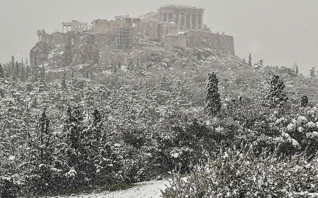 Akropolis van Athene. beeld AFP, Louisa Gouliamaki