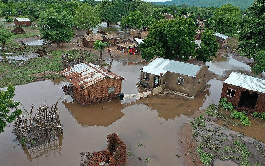 Grote overstromingen hebben voor veel schade gezorgd in het gebied in Malawi waar de Nederlandse stichtingen Stéphanos en Timotheos actief zijn. beeld Stéphanos en Timotheos