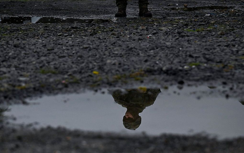 NAVO-militair in Oost-Europa. beeld AFP, Armend NIMANI