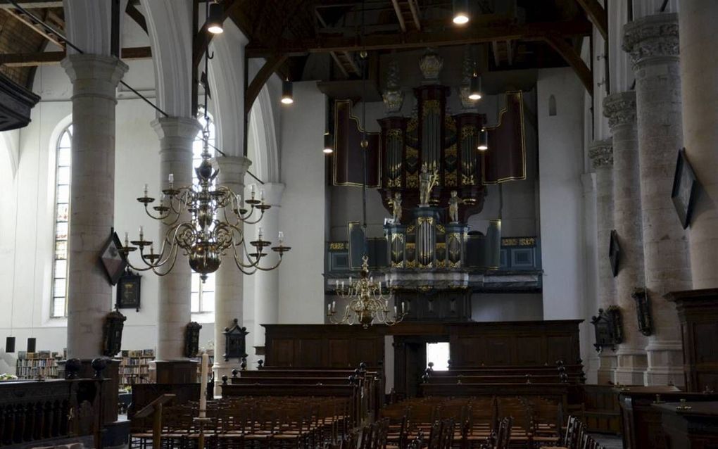 Het orgel in de Grote Kerk van Edam. beeld verkeersbureaus.info